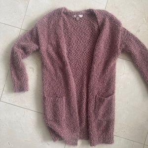 Cozy pocketed cardigan